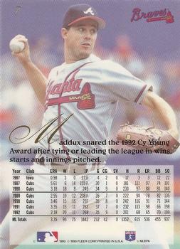 Greg Maddux  baseball card collectible - Main Image 2
