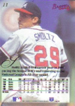 John Smoltz  baseball card collectible - Main Image 2