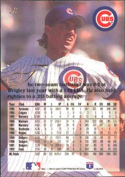 Mike Morgan  baseball card collectible - Main Image 2