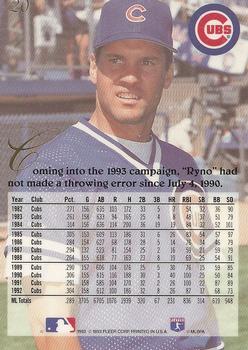 Ryne Sandberg  baseball card collectible - Main Image 2