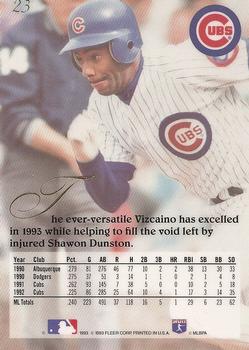 Jose Vizcaino  baseball card collectible - Main Image 2