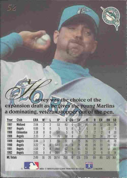 Bryan Harvey  baseball card collectible - Main Image 2