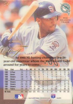 Gary Sheffield  baseball card collectible - Main Image 2
