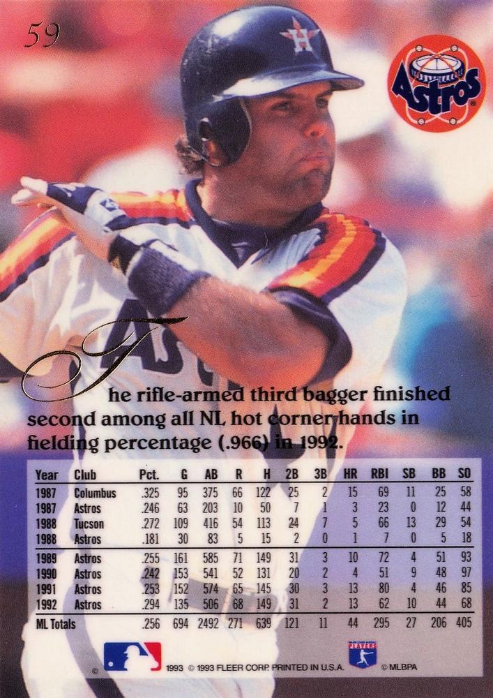 Ken Caminiti  baseball card collectible - Main Image 2