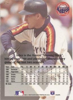 Steve Finley  baseball card collectible - Main Image 2