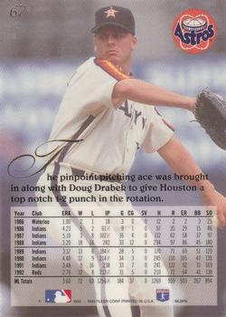 Greg Swindell  baseball card collectible - Main Image 2