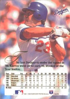 Eric Karros  baseball card collectible - Main Image 2