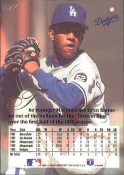 Pedro Martinez  baseball card collectible - Main Image 2