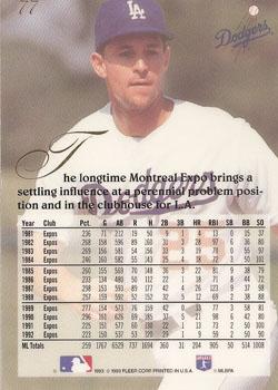 Tim Wallach  baseball card collectible - Main Image 2