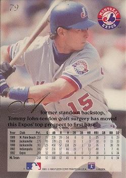 Greg Colbrunn  baseball card collectible - Main Image 2