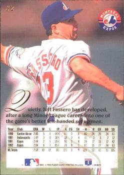 Jeff Fassero  baseball card collectible - Main Image 2