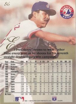 Dennis Martinez  baseball card collectible - Main Image 2