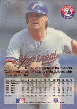 Larry Walker  baseball card collectible - Main Image 2