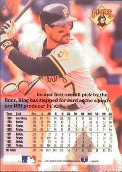 Jeff King  baseball card collectible - Main Image 2