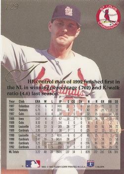 Bob Tewksbury  baseball card collectible - Main Image 2