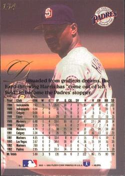 Gene Harris  baseball card collectible - Main Image 2