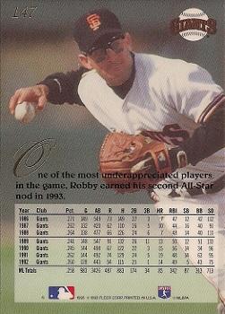 Robby Thompson  baseball card collectible - Main Image 2