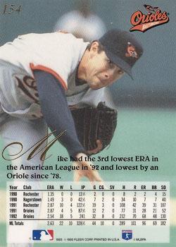 Mike Mussina  baseball card collectible - Main Image 2