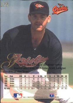 Gregg Olson  baseball card collectible - Main Image 2