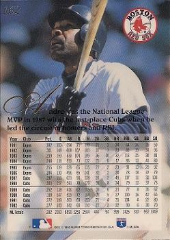Andre Dawson  baseball card collectible - Main Image 2