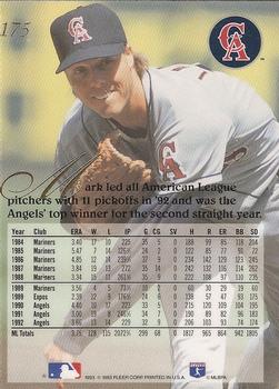 Mark Langston  baseball card collectible - Main Image 2
