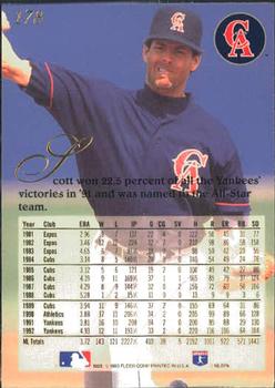 Scott Sanderson  baseball card collectible - Main Image 2