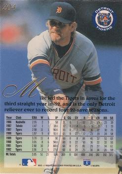 Mike Henneman  baseball card collectible - Main Image 2