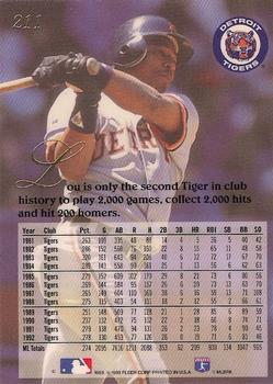 Lou Whitaker  baseball card collectible - Main Image 2