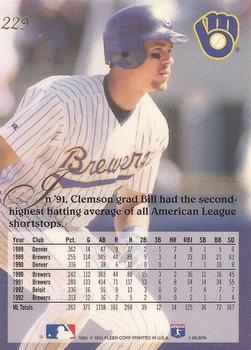 Bill Spiers  baseball card collectible - Main Image 2