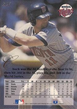 Chuck Knoblauch  baseball card collectible - Main Image 2