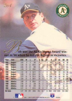 Bob Welch  baseball card collectible - Main Image 2