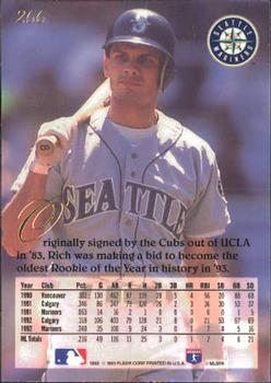 Rich Amaral  baseball card collectible - Main Image 2