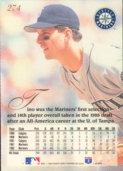 Tino Martinez  baseball card collectible - Main Image 2