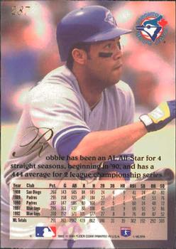 Roberto Alomar  baseball card collectible - Main Image 2