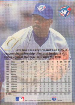 Dave Stewart  baseball card collectible - Main Image 2