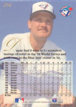 Duane Ward  baseball card collectible - Main Image 2