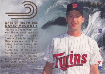 David McCarty  baseball card collectible - Main Image 2