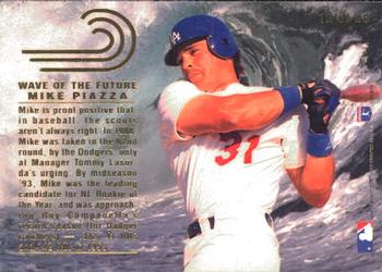 Mike Piazza  baseball card collectible - Main Image 2