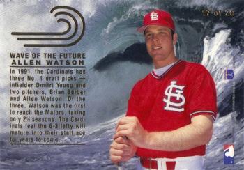 Allen Watson  baseball card collectible - Main Image 2