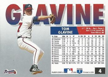 Tom Glavine  baseball card collectible - Main Image 2