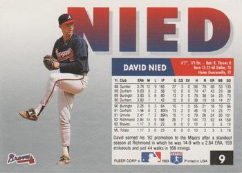 David Nied  baseball card collectible - Main Image 2