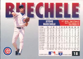 Steve Buechele  baseball card collectible - Main Image 2