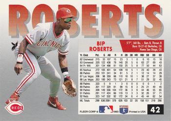 Bip Roberts  baseball card collectible - Main Image 2