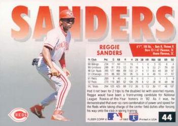 Reggie Sanders  baseball card collectible - Main Image 2
