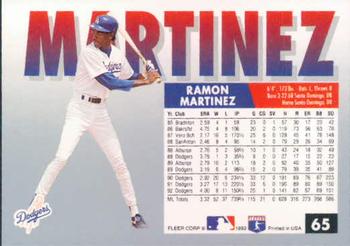 Ramon Martinez  baseball card collectible - Main Image 2