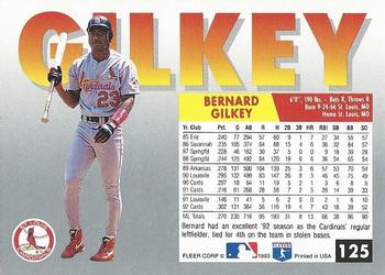 Bernard Gilkey  baseball card collectible - Main Image 2
