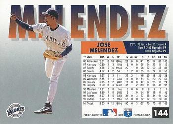 Jose Melendez  baseball card collectible - Main Image 2