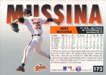 Mike Mussina  baseball card collectible - Main Image 2