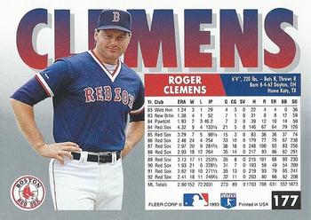 Roger Clemens  baseball card collectible - Main Image 2