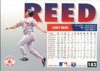 Jody Reed  baseball card collectible - Main Image 2